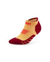 Core Run 5.0 No Show Socks Women - Marigold/Burgundy