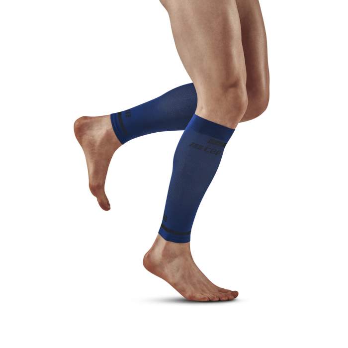 The Run Calf Sleeves Men Blue