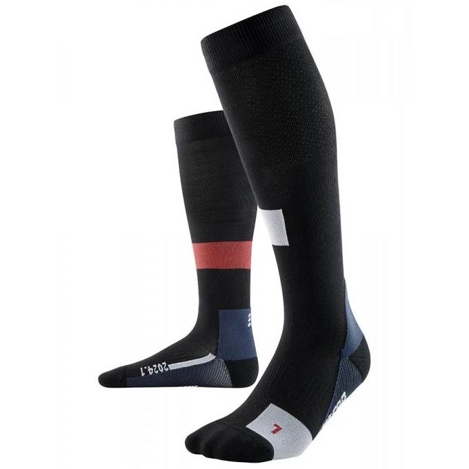 The Run Limited 2024.1 Run Tall Socks Women - Black