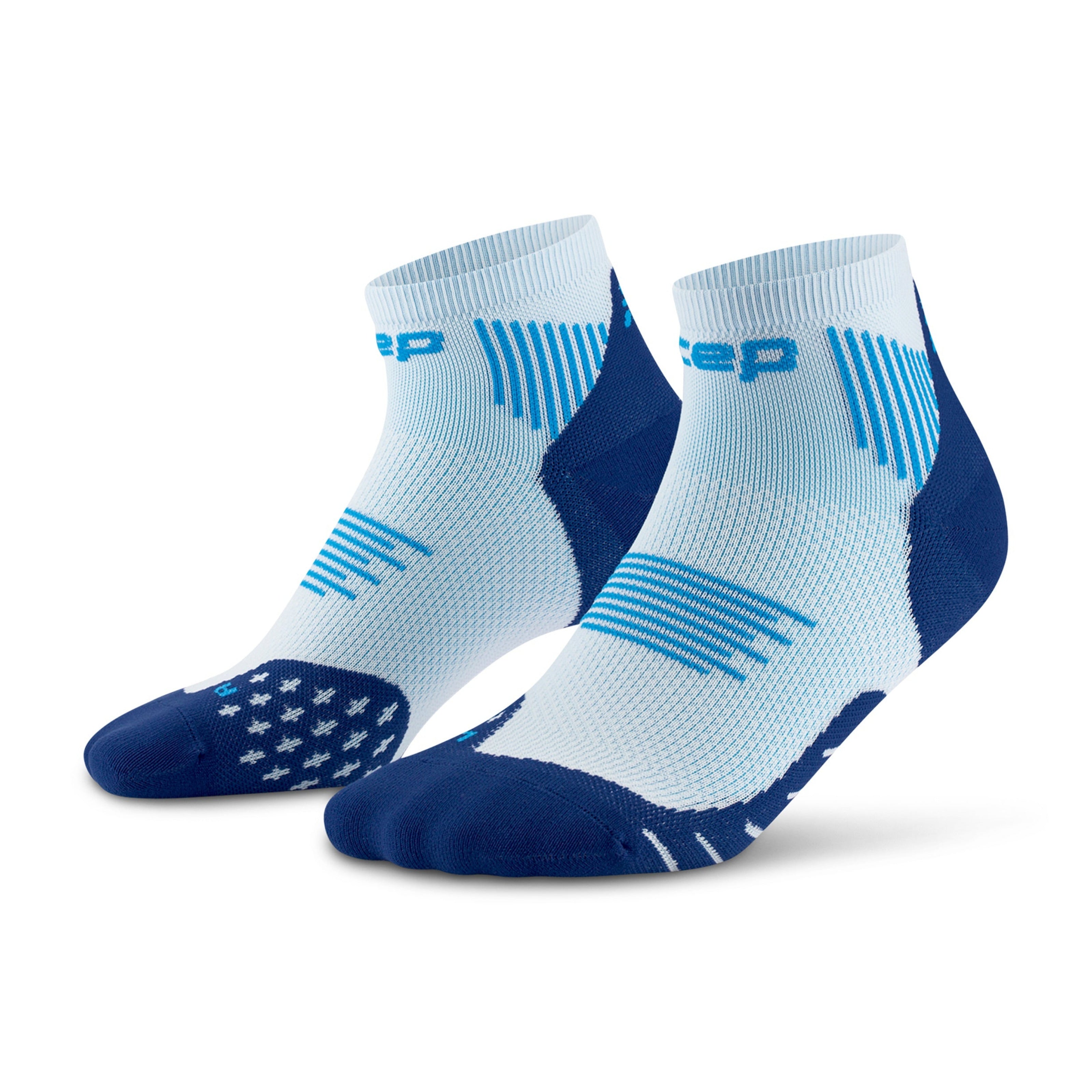Core Run 5.0 Low Cut Socks Women - Ice/Blue