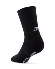 Core Run 5.0 Mid Cut Socks Men - Black