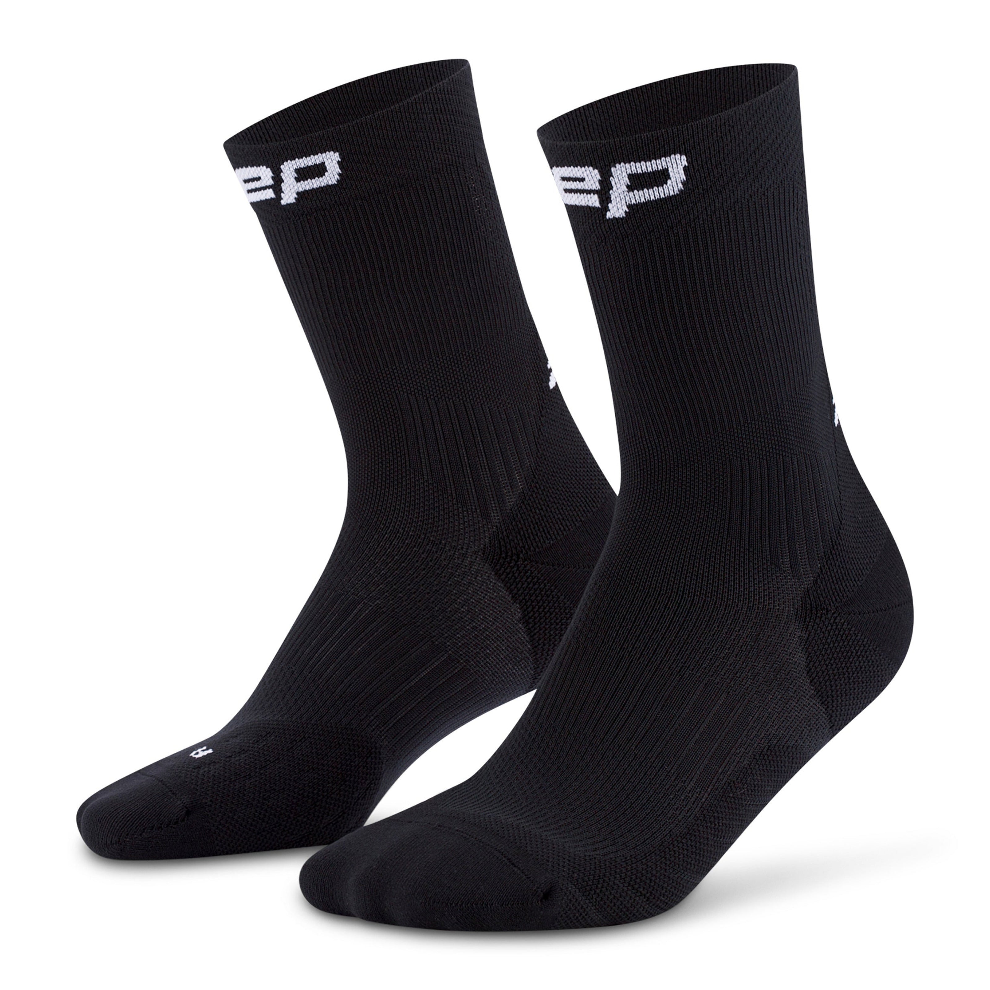 Core Run 5.0 Mid Cut Socks Women - Black