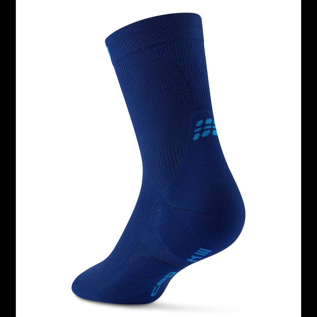 Core Run 5.0 Mid Cut Socks Men - Dark Blue