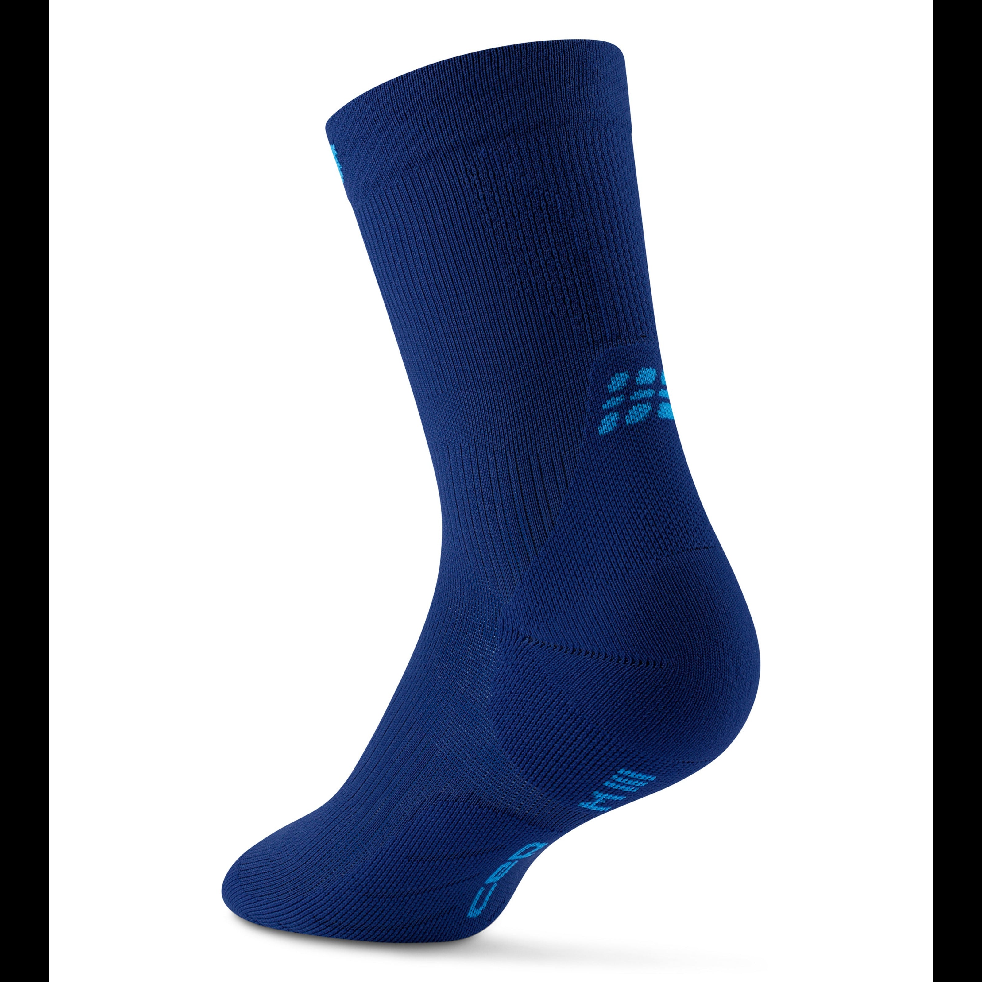 Core Run 5.0 Mid Cut Socks Men - Dark Blue