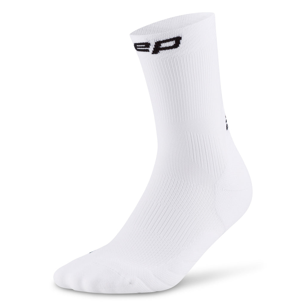Core Run 5.0 Mid Cut Socks Women - White