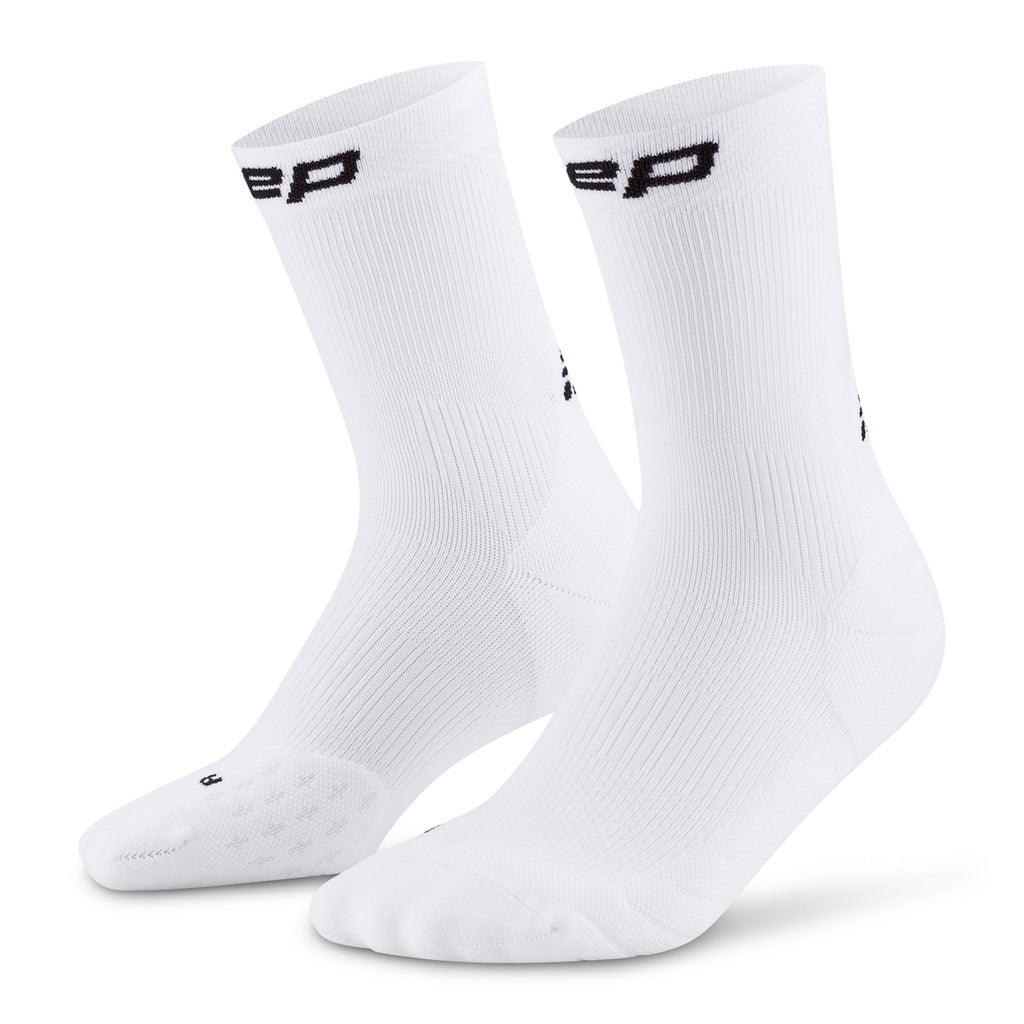 Core Run 5.0 Mid Cut Socks Women - White