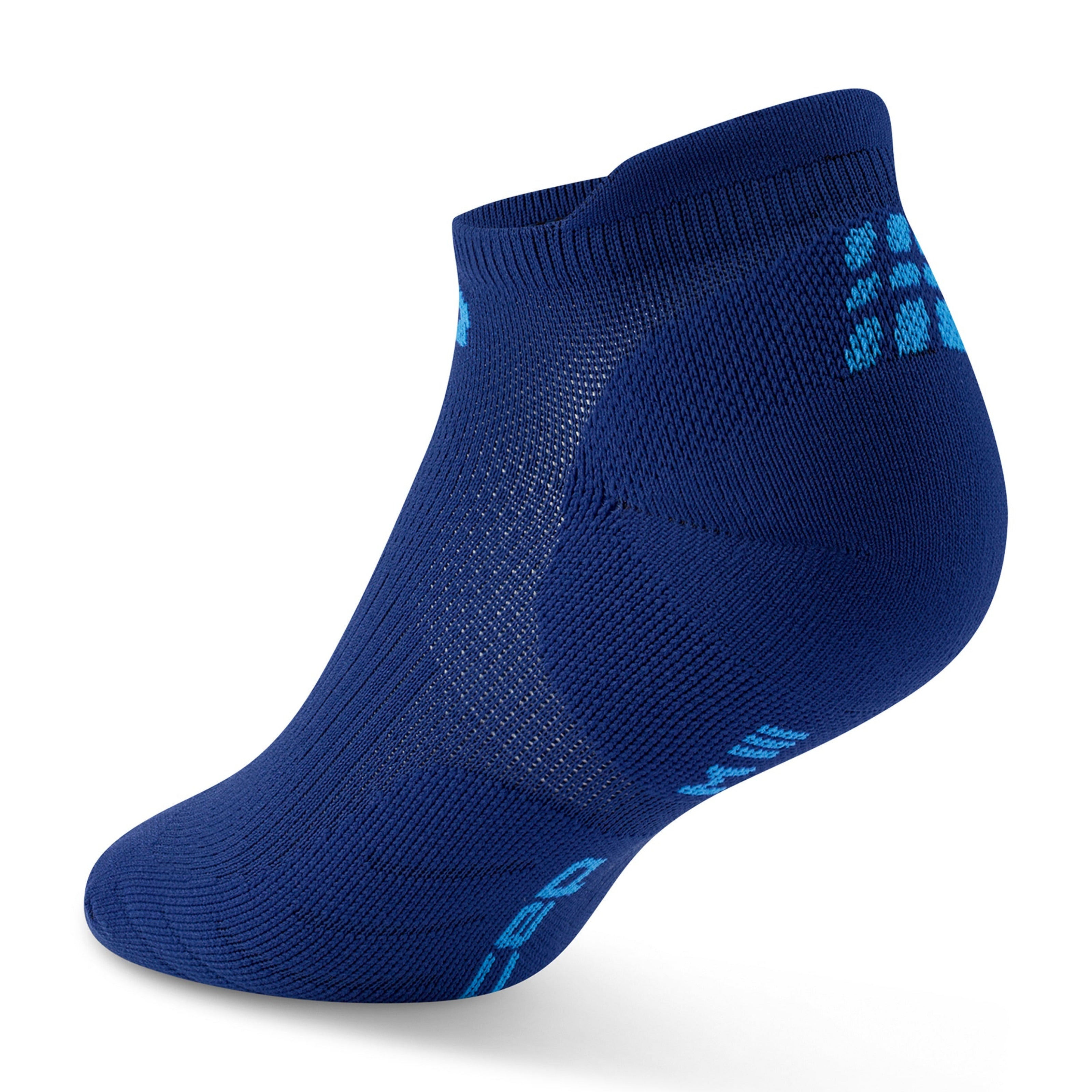 Core Run 5.0 No Show Socks Men - Dark Blue