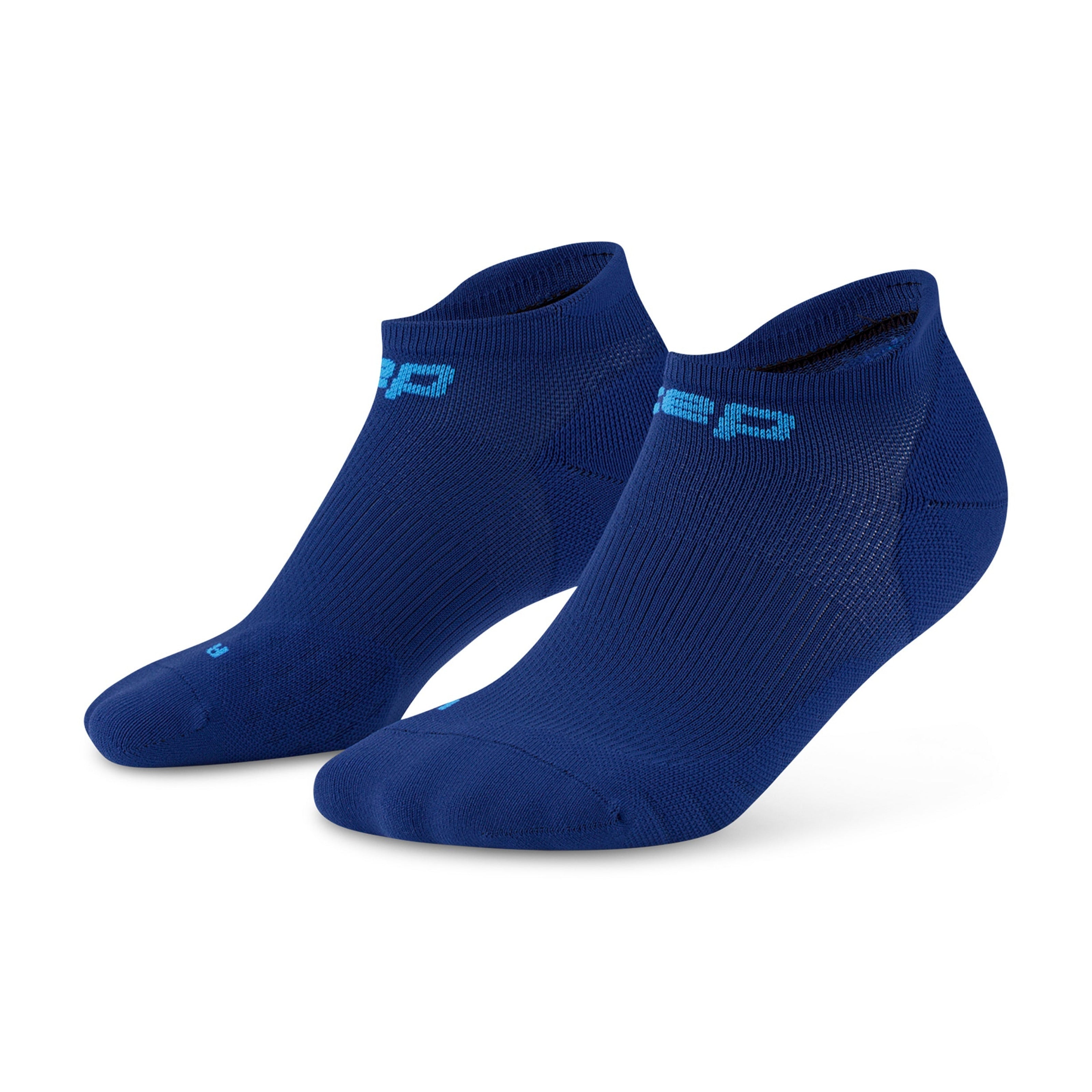 Core Run 5.0 No Show Socks Men - Dark Blue