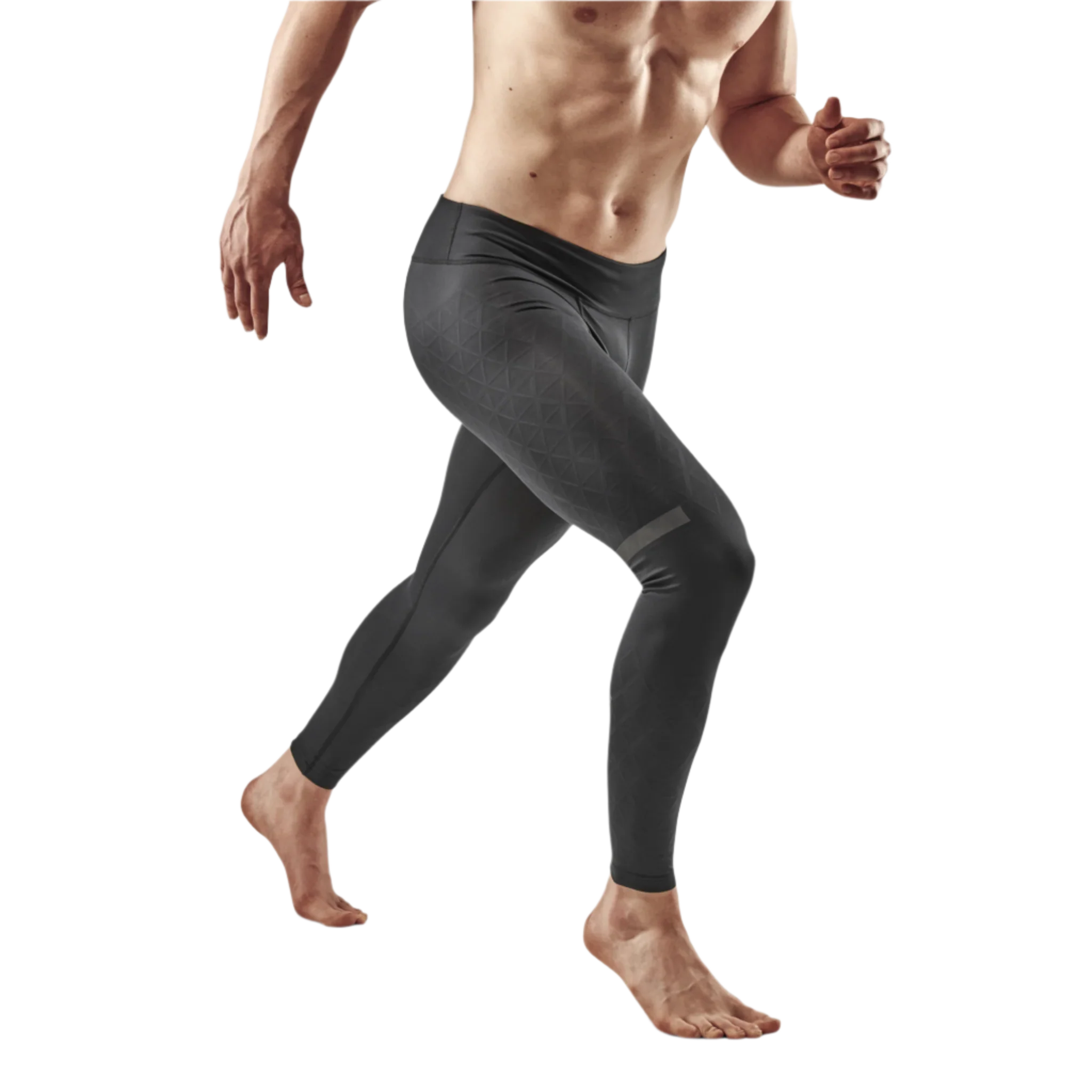 The Run Support Tights, Men - Black