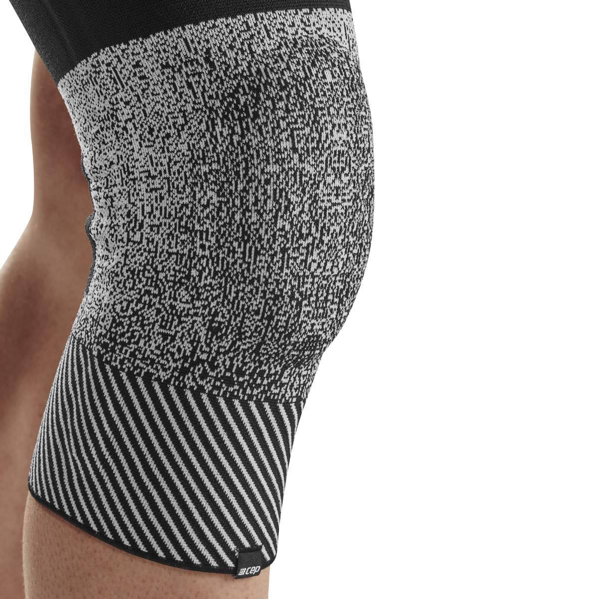Max Support Knee Sleeve Unisex - Black/Grey