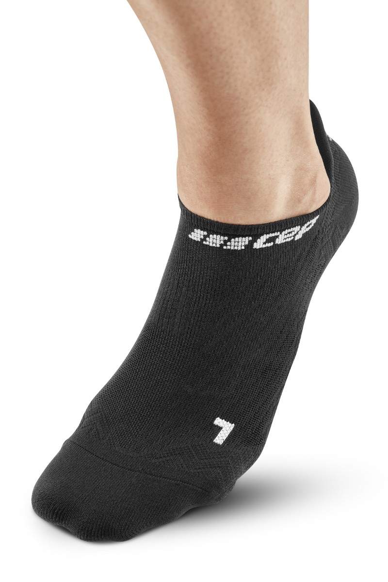 Ultralight Socks No Show Men Black 5.5 8