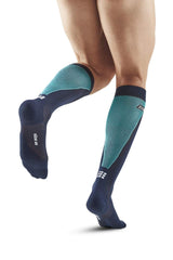 Ultralight Socks Tall Men - Blue/Light Blue