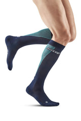 Ultralight Socks Tall Men - Blue/Light Blue