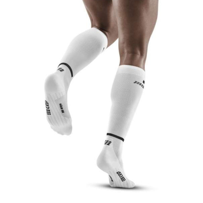 The Run Socks Tall Men - White